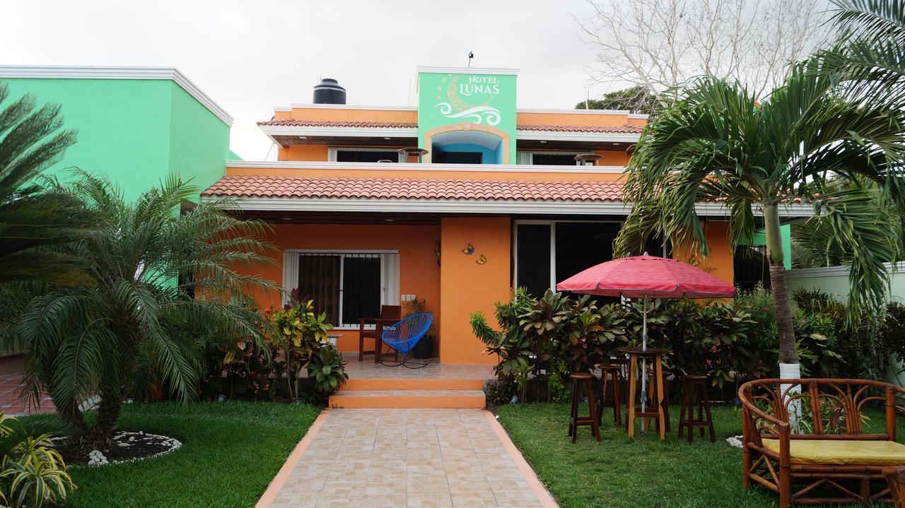 Hotel Lunas Bacalar Esterno foto