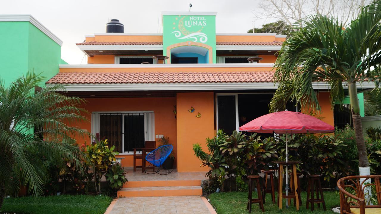 Hotel Lunas Bacalar Esterno foto