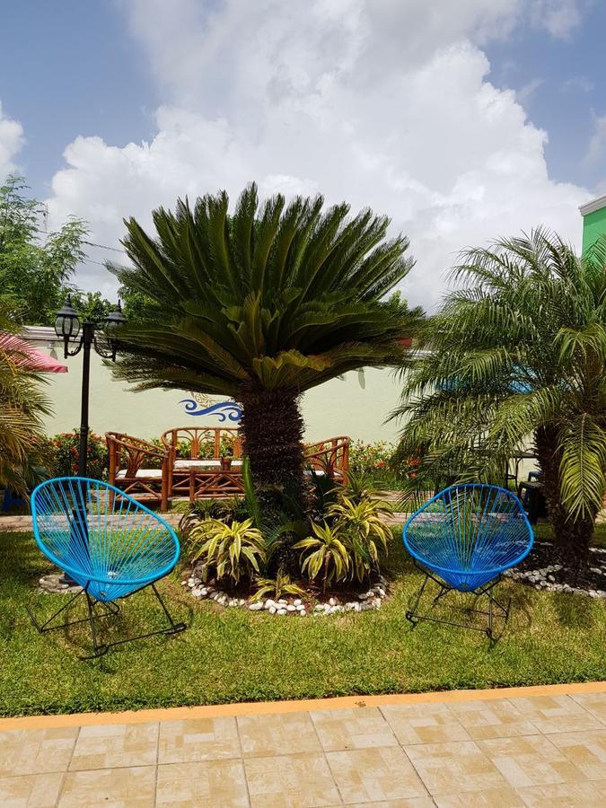 Hotel Lunas Bacalar Esterno foto